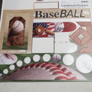 Baseball scrapbooking group